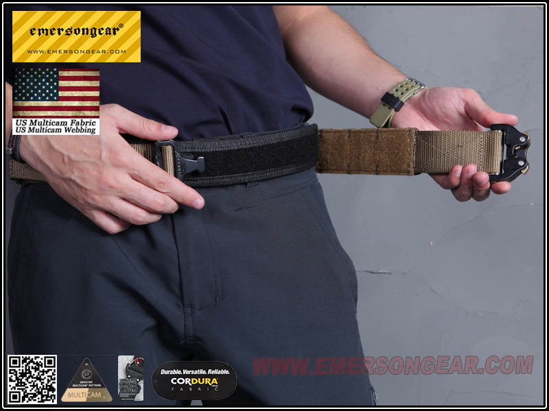 Emersongear COBRA 1.75-2inch One-PC Combat Belt - Multicam