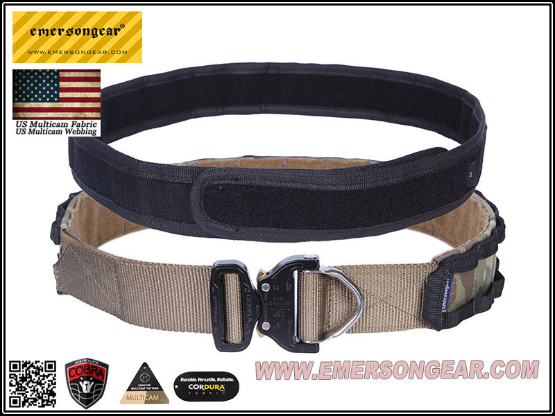 Emersongear COBRA 1.75-2inch One-PC Combat Belt - Multicam