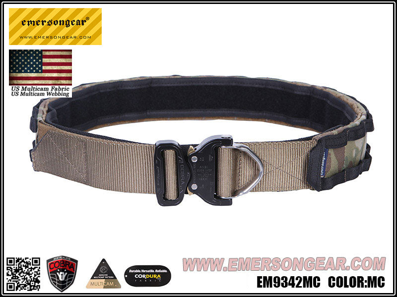 Emersongear COBRA 1.75-2inch One-PC Combat Belt - Multicam