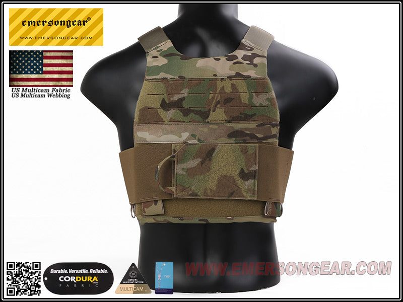 Emersongear FCS Style Vest with MK Chest Rig Set - Multicam